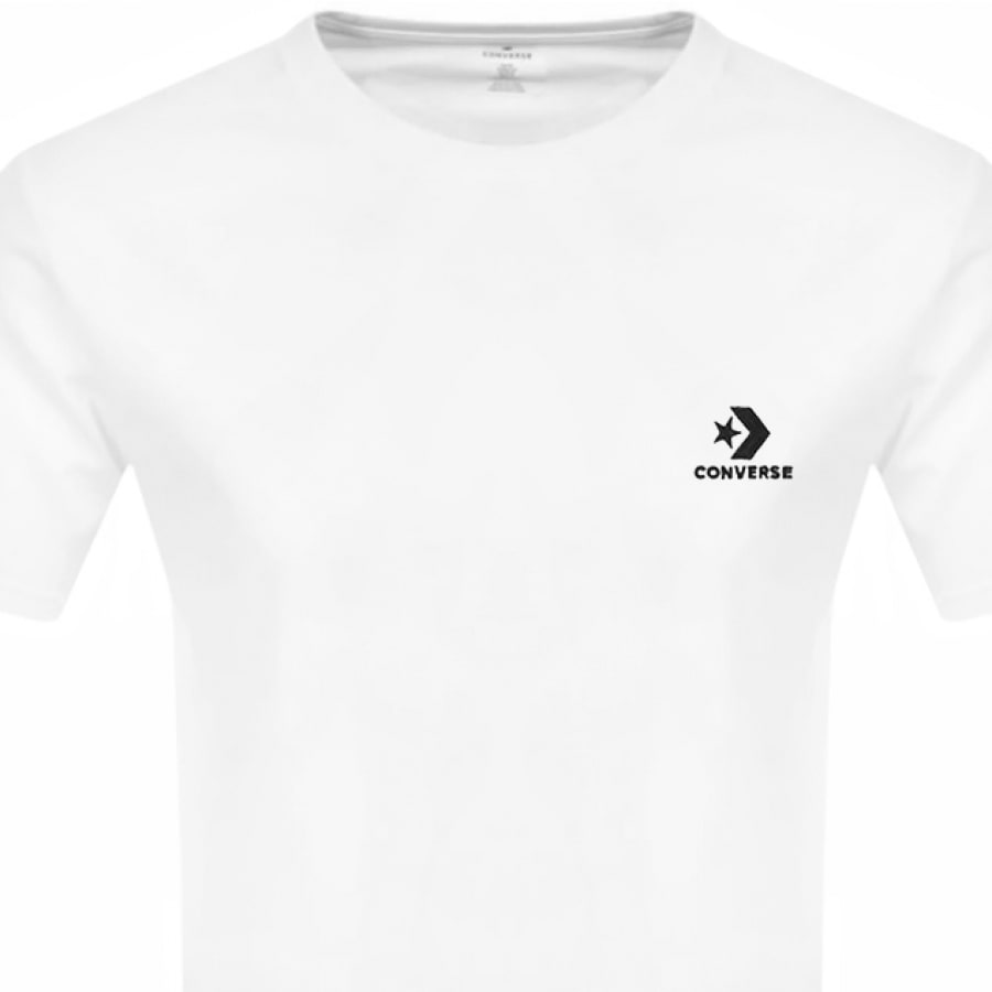 Alternative Image for ProductConverse Star Chevron Logo T Shirt White2